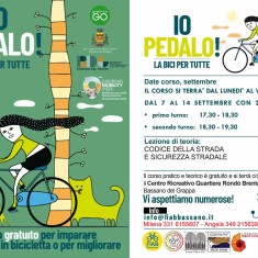 3^ Edizione del Corso “Io Pedalo” dedicato alle donne per imparare ad andare in bicicletta