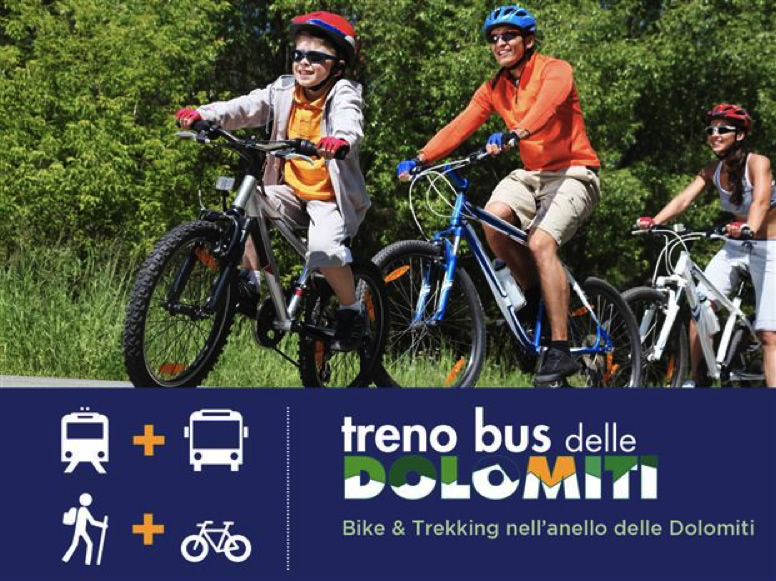 treno bus delle dolomiti