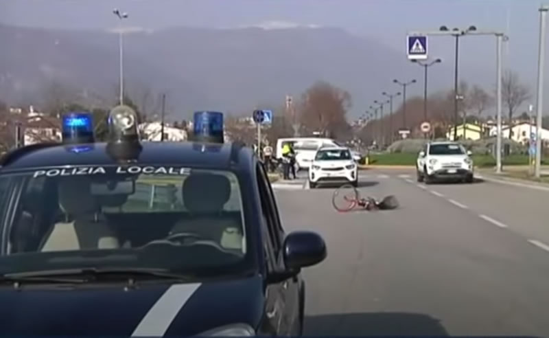 incidente rotonda fiabbassano