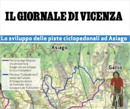 Ciclopista degli Altipiani alla volata