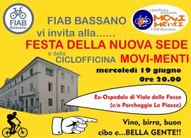 Festa della nuova sede e della Ciclofficina - 19 giugno 2019