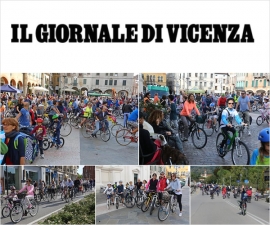 Città senz’auto, ciclisti in festa