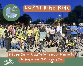Il 30 Agosto pedaliamo per il Clima: la COP31 Bike Ride passa per Bassano!