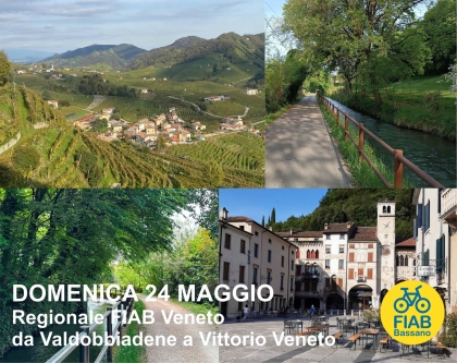 Le Colline del Prosecco, il Montello, la Tradotta, il Piave, la Monaco-Venezia - 24 maggio 2026