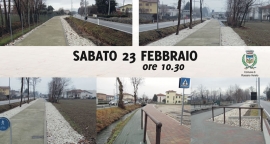 Inaugurazione della pista ciclopedonale che unirà Rossano a Rosà - 23 febbraio 2019